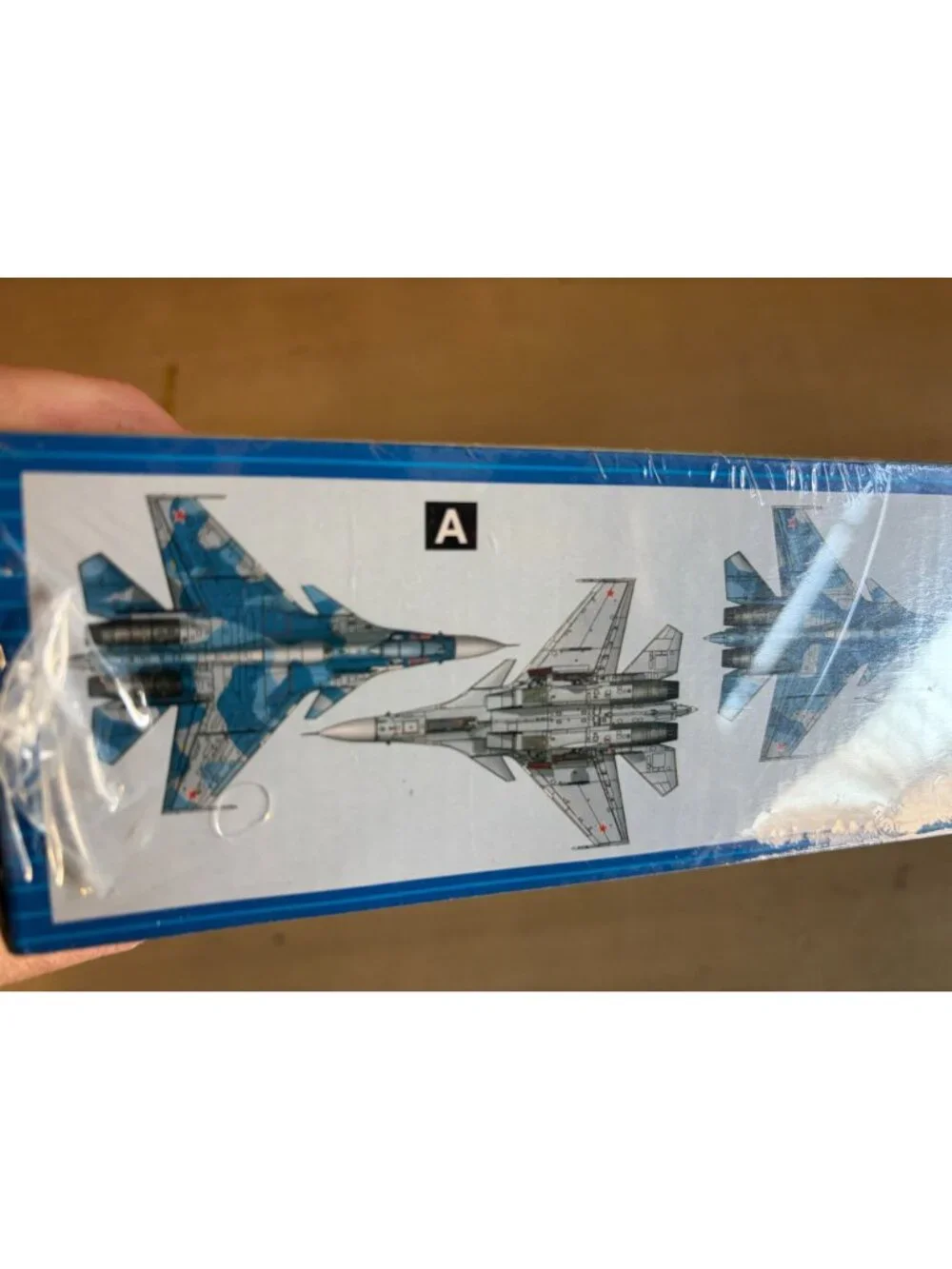 TRP01667 1:72 Trumpeter Russian Su-33 Flanker D Jet Model kit sealed